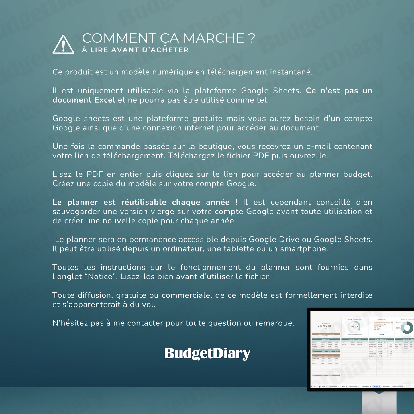 The Budget Planner 2026 (Google Sheets)