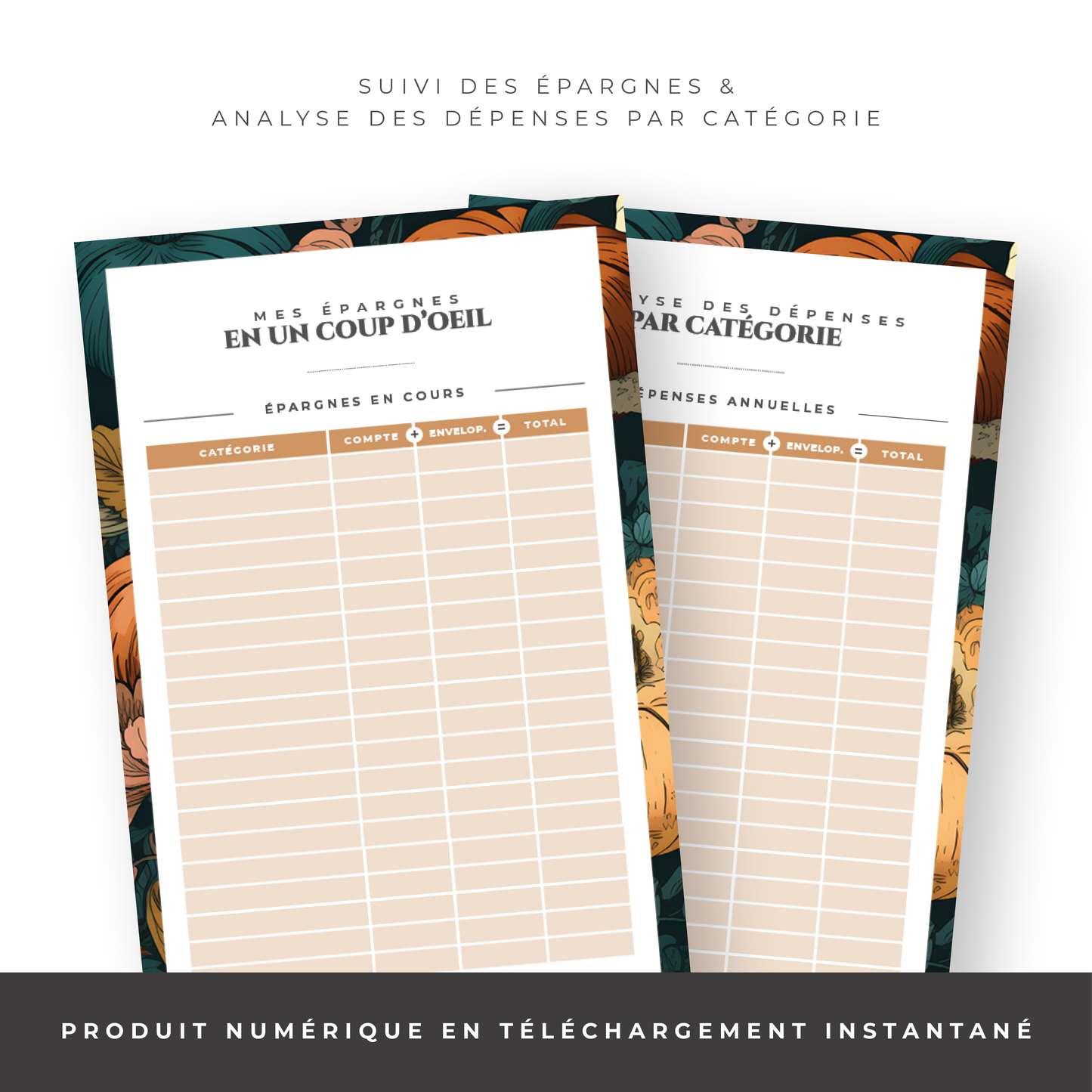 Budget Planner A5/A6 - Pum'kin (digital)