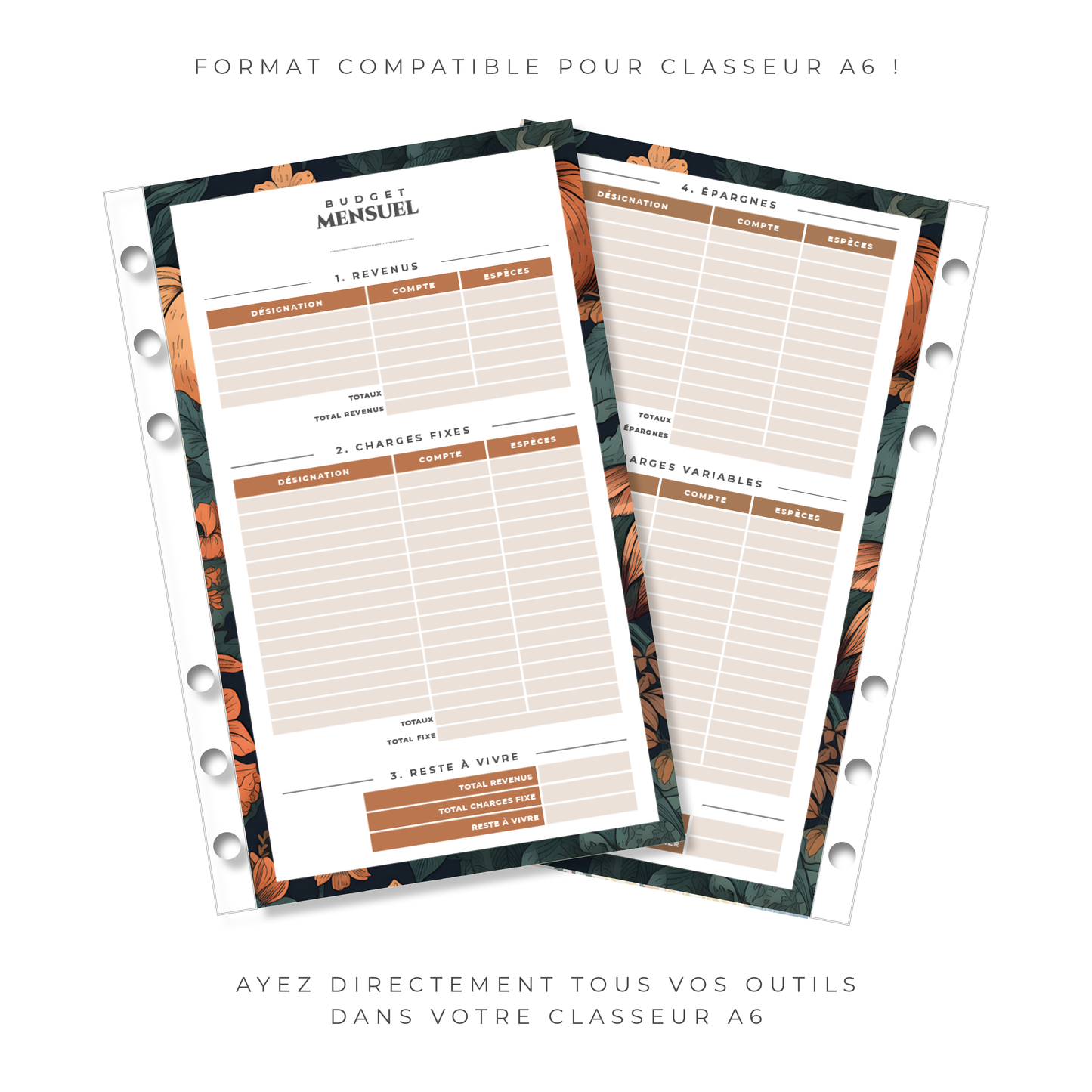 Budget Planner A5/A6 - Pum'kin (digital)