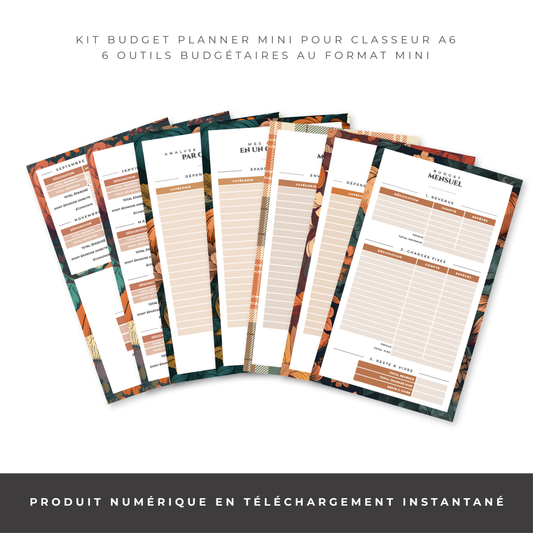 Budget Planner A5/A6 - Pum'kin (digital)