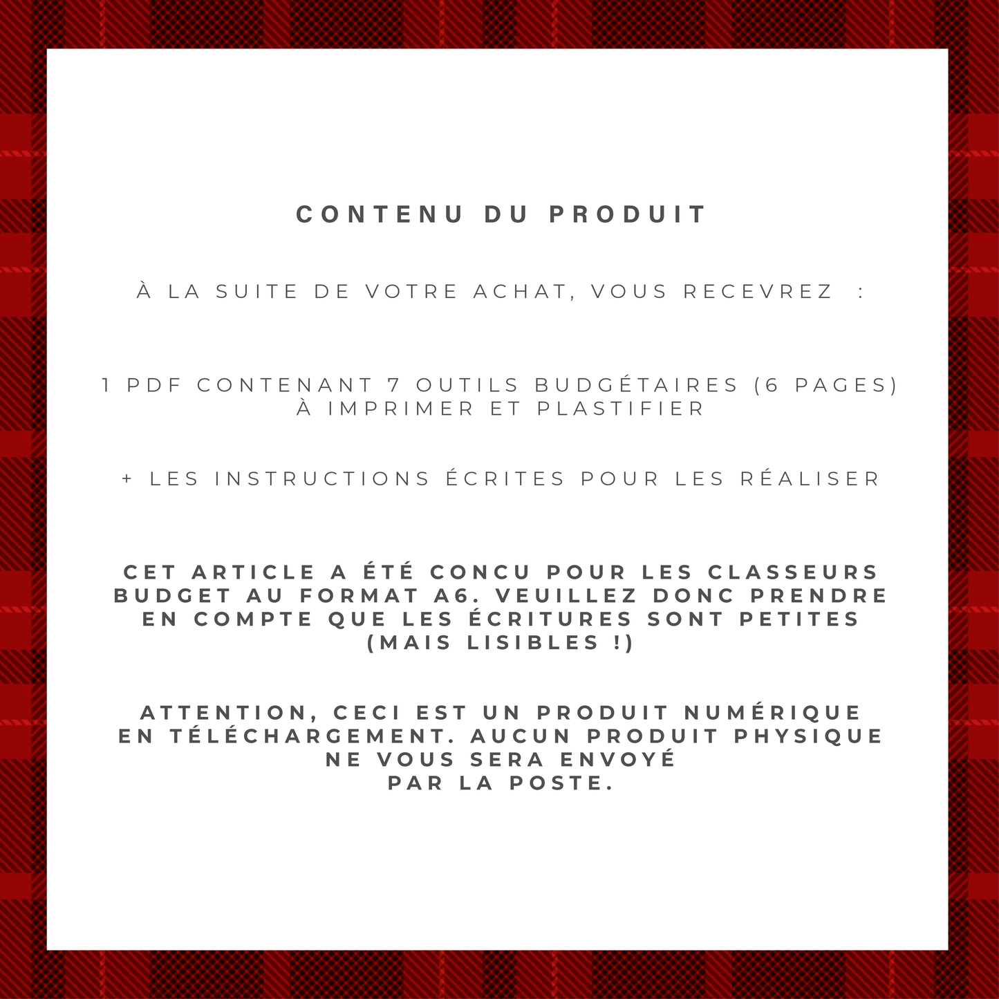 Planner budget "Préparer Noël" (digital)