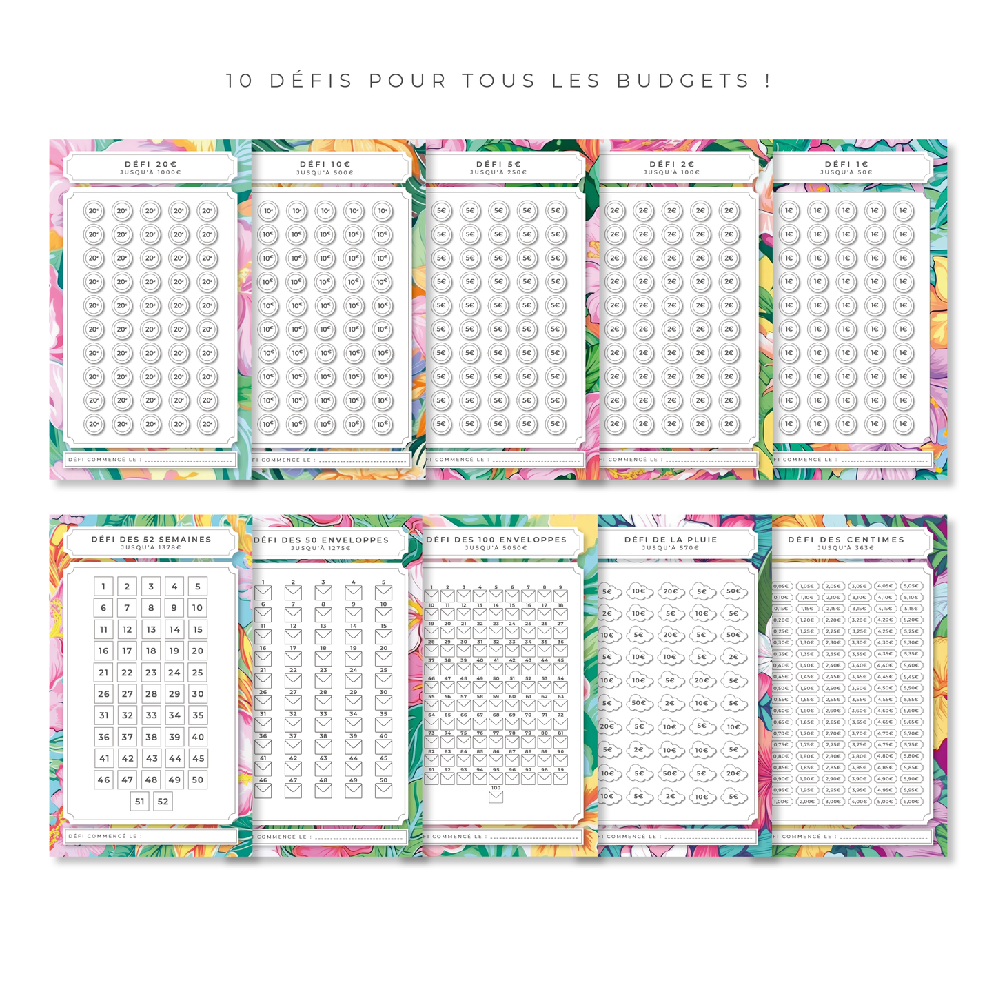 10 Défis Budget - Tropical (digital)