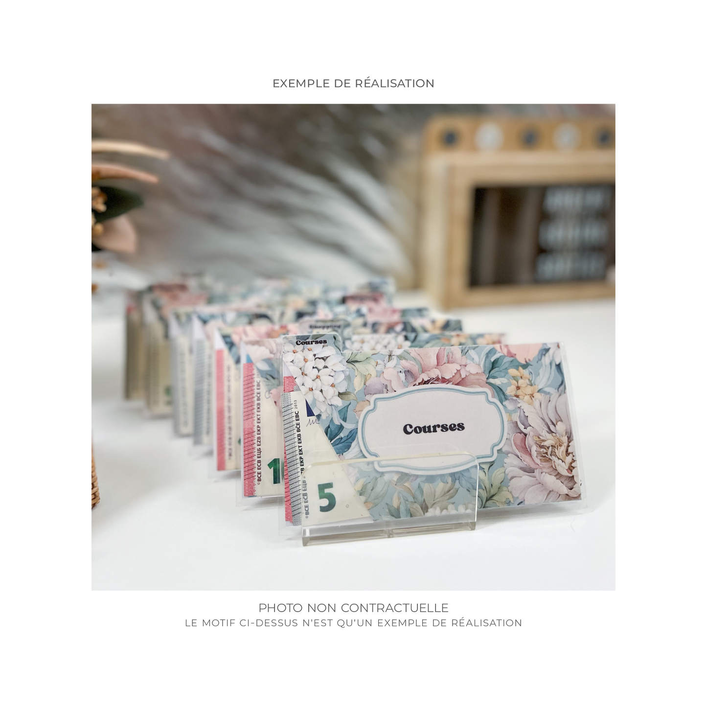 Enveloppe budget portefeuille - Cozy Vibes (digital)