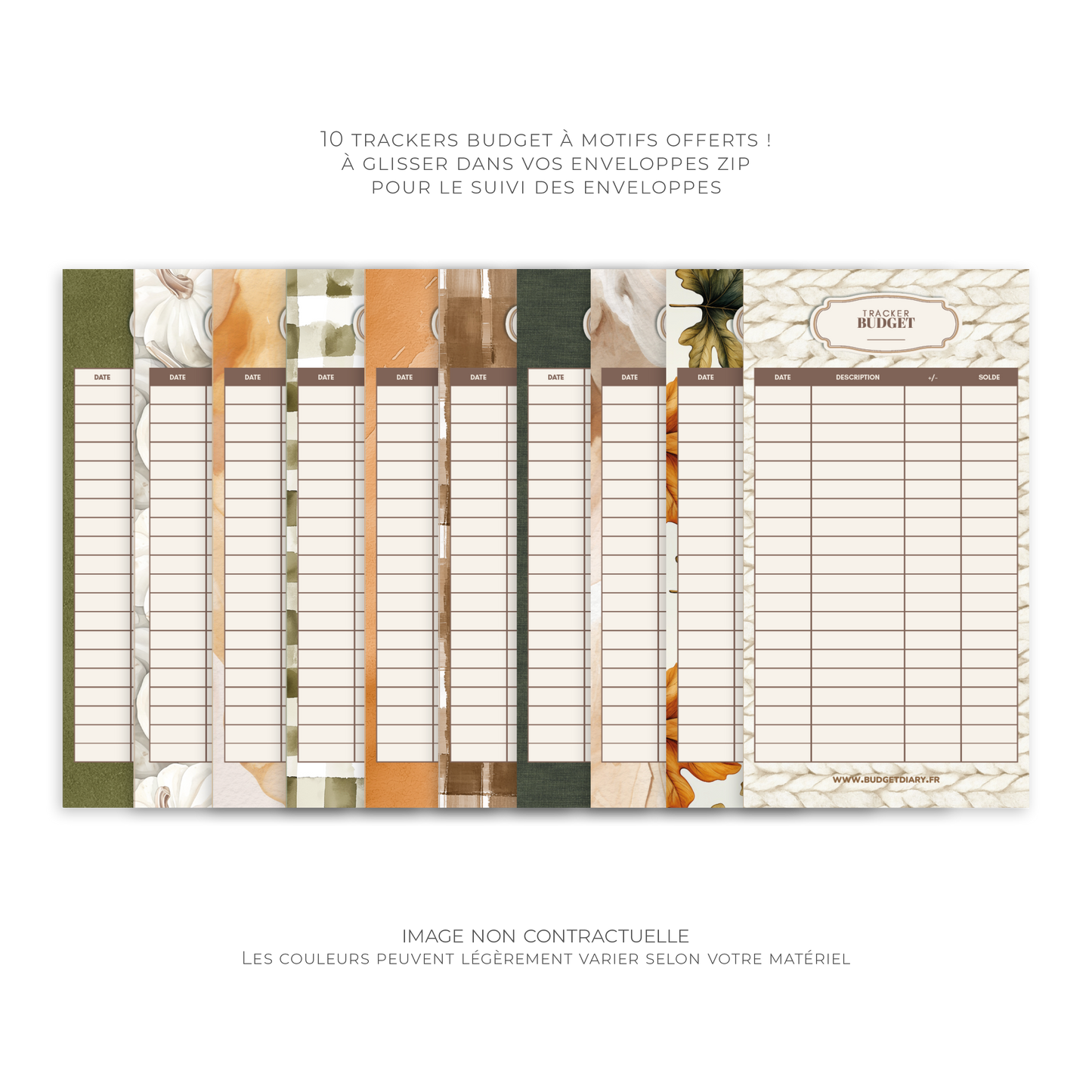 Kit pour enveloppe zip A5/A6 - Cozy Vibes (digital)