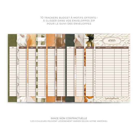 Kit pour enveloppe zip A5/A6 - Cozy Vibes (digital)