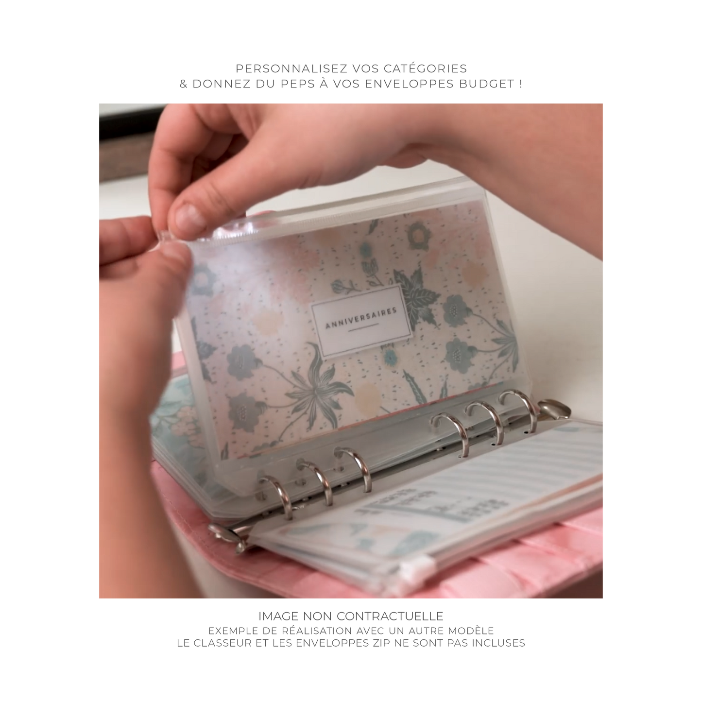 Kit pour enveloppe zip A5/A6 - Cozy Vibes (digital)
