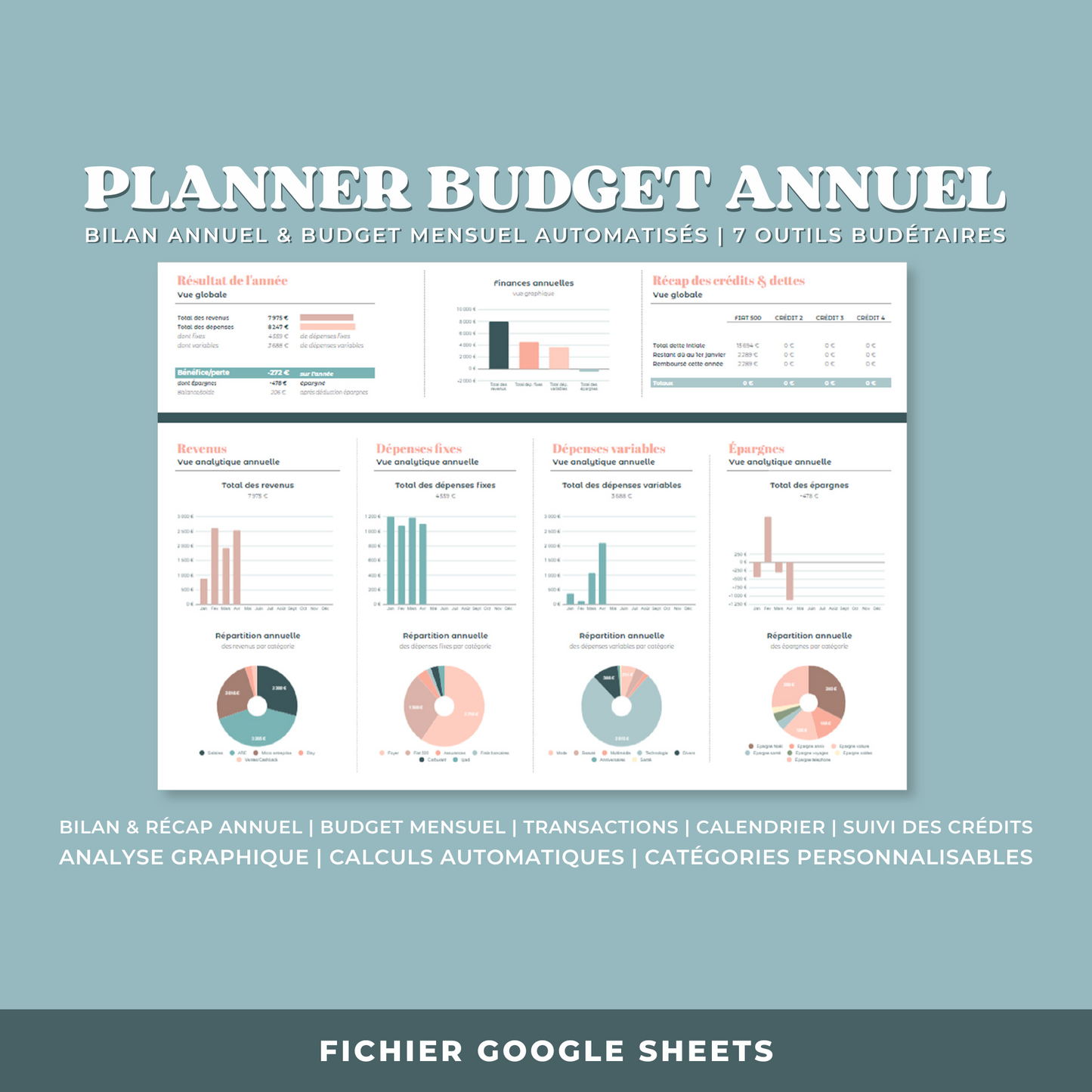 Budget Planner Digital (Google Sheet)