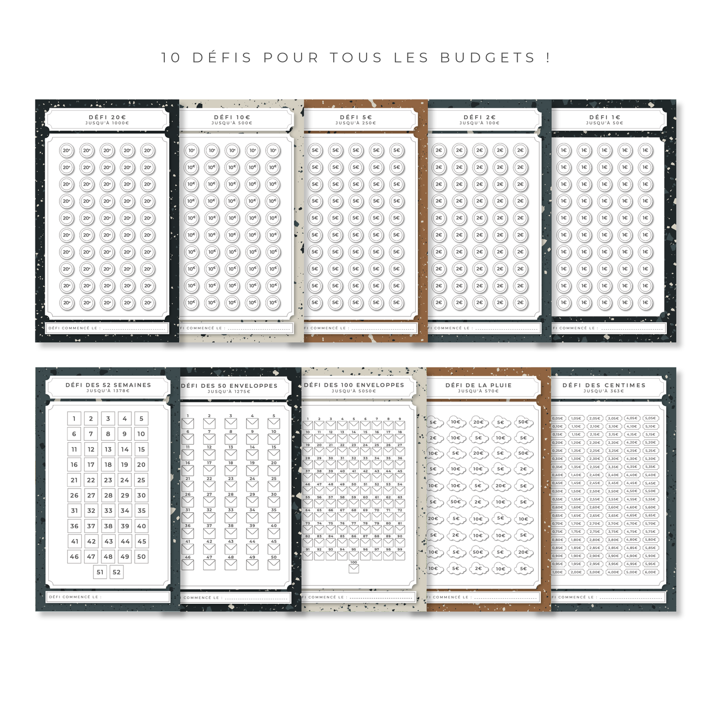 10 Défis Budget - Terrazzo (digital)
