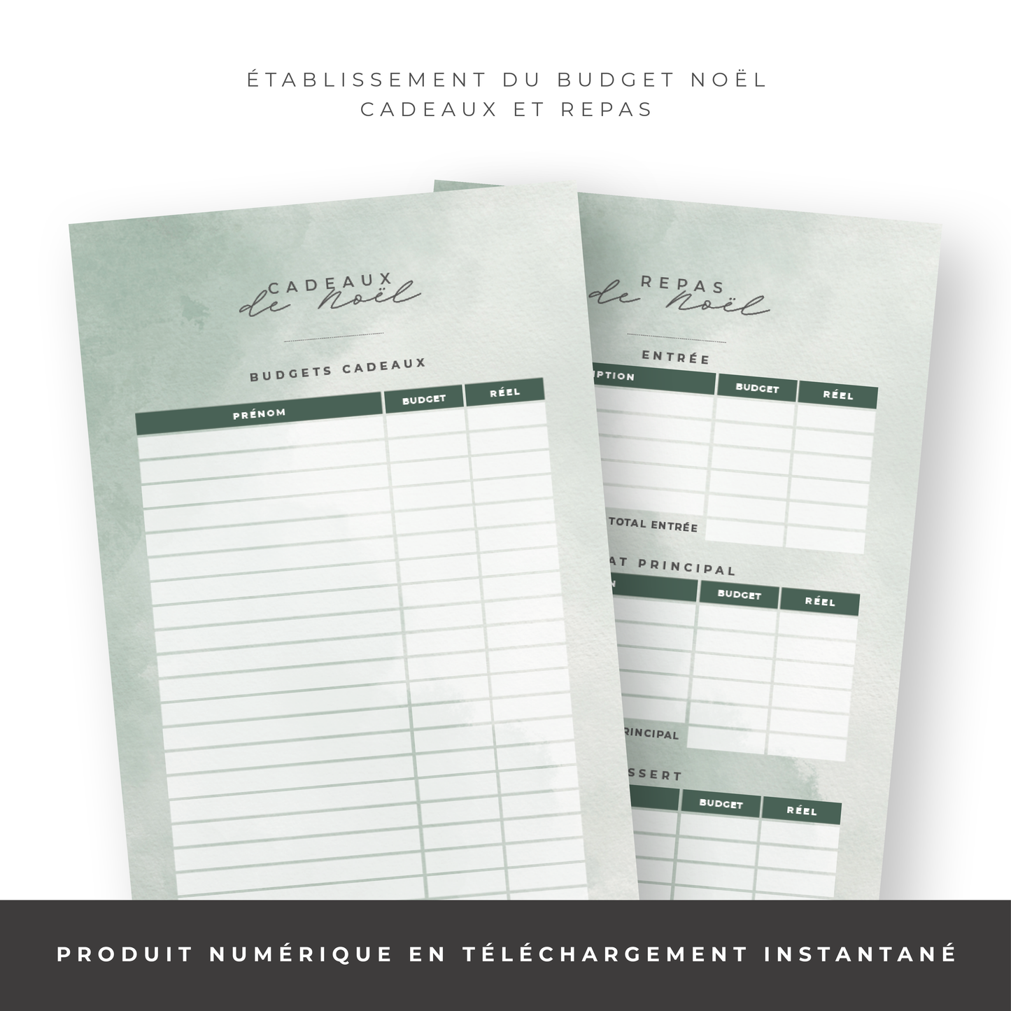 Kit Budget Planner Mini A6 - Waterdrop (digital)