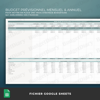 The Budget Planner (Google Sheets)