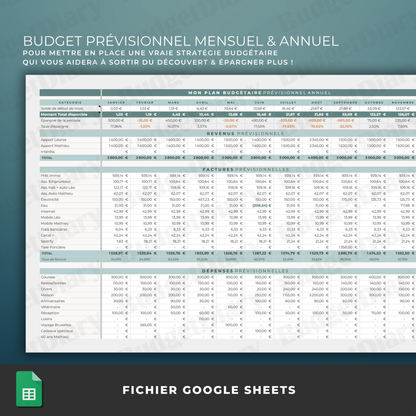 The Budget Planner 2026 (Google Sheets)