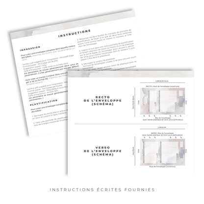 Kit Budget Planner Mini A6 - Waterdrop (digital)